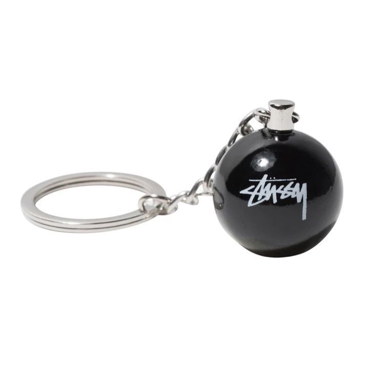 STUSSY ステューシー 8ボール キーホルダー - キーホルダー