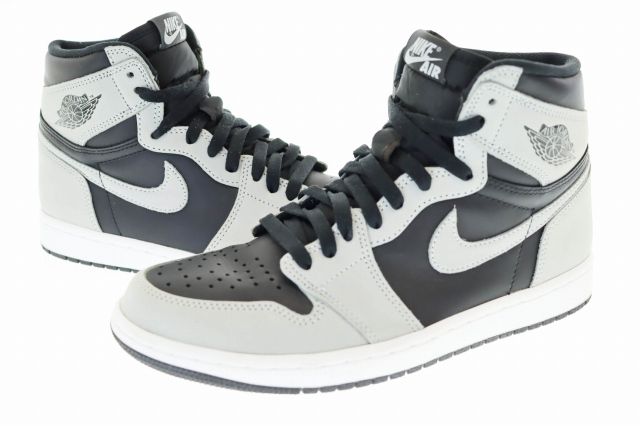 ナイキ NIKE AIR JORDAN 1 RETRO HIGH OG SHADOW 2.0 エアジョーダン1 ハイ シャドウ 555088-035 26 グレー ブランド古着ベクトル 中古250222