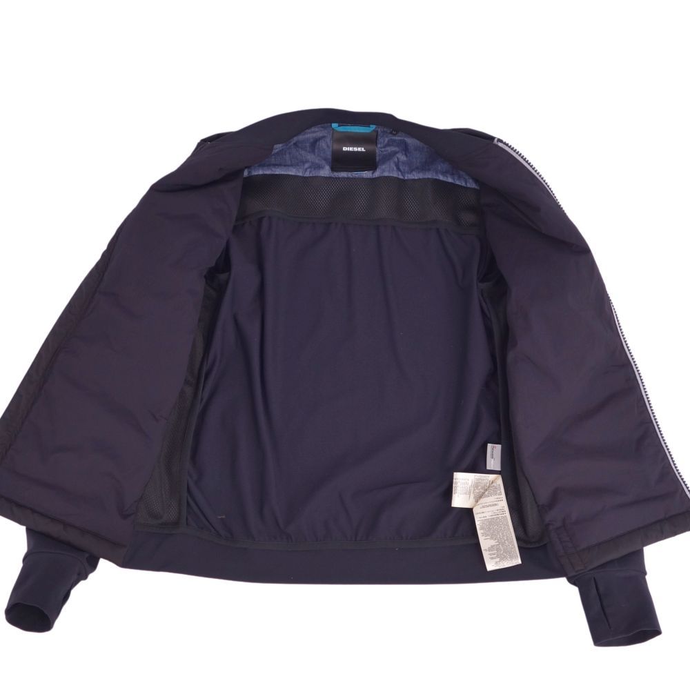 美品 ディーゼル DIESEL ジャケット ジップアップ 中綿入り ナイロン  