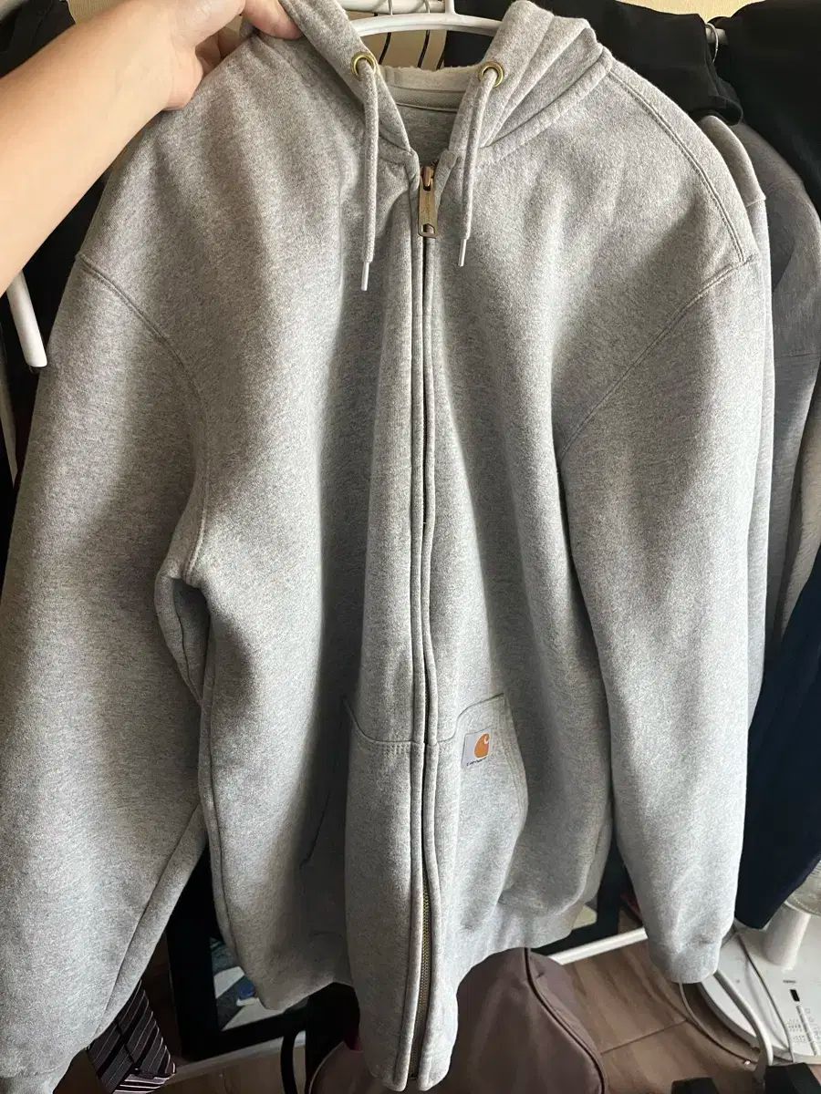 【雷市場（ポンジャン）商品韓国直送】 Carhartt(カーハート) フード付き ジップアップパーカー m