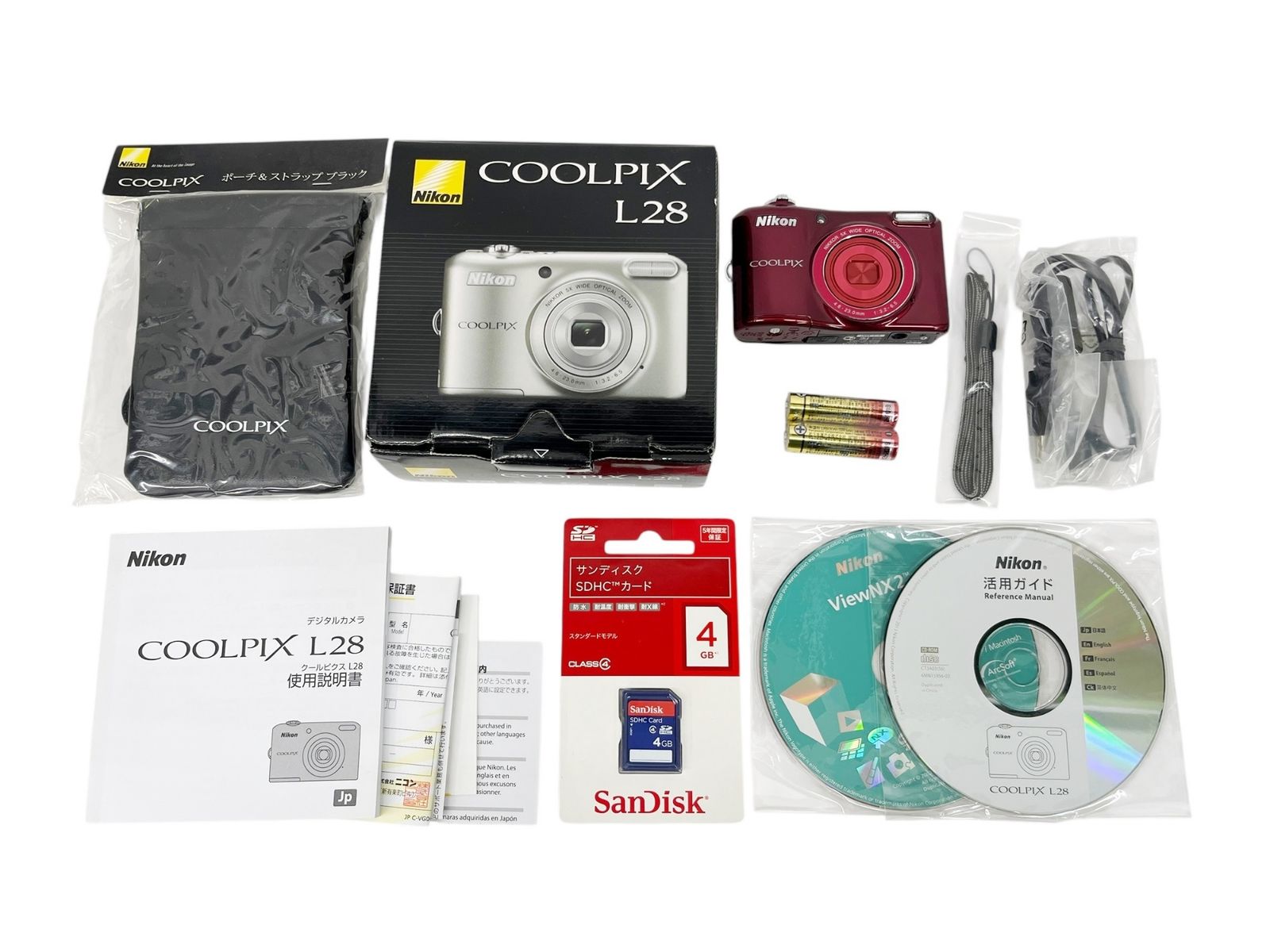 Nikon (ニコン) COOLPIX L28 クールピクス コンパクト デジタルカメラ