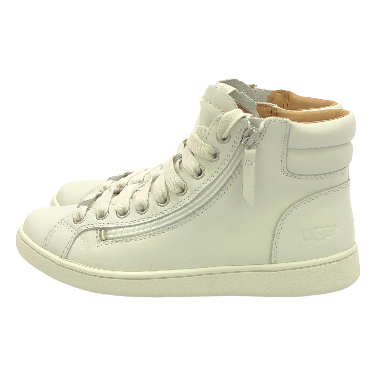 美品】 UGG / アグ | Olive オリーブ レザー ハイカットスニーカー
