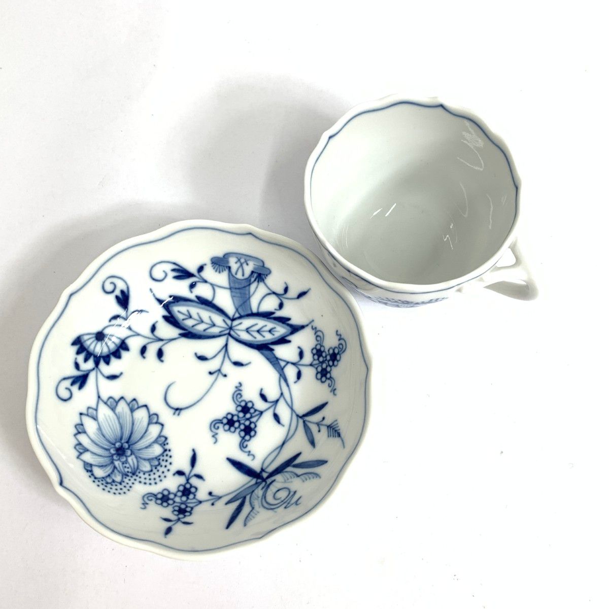 マイセン ブルーオニオン デミタスカップ&ソーサー 【公式通販】