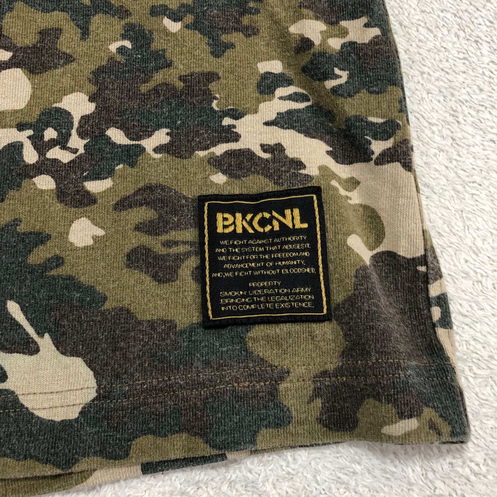 Back Channel ショートスリーブTシャツ 半袖カットソー リンガーT