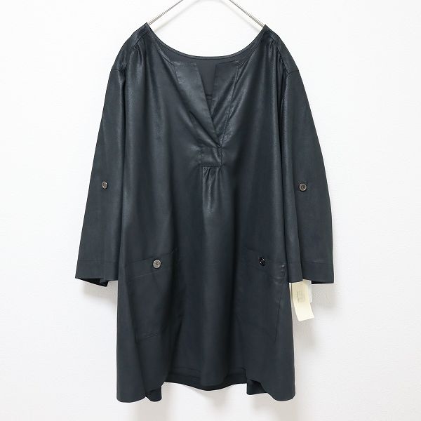 フィットミーモア　Vネックチュニック　EL フィットミーモア Fit me Moi トップス チュニック Vネック 七分