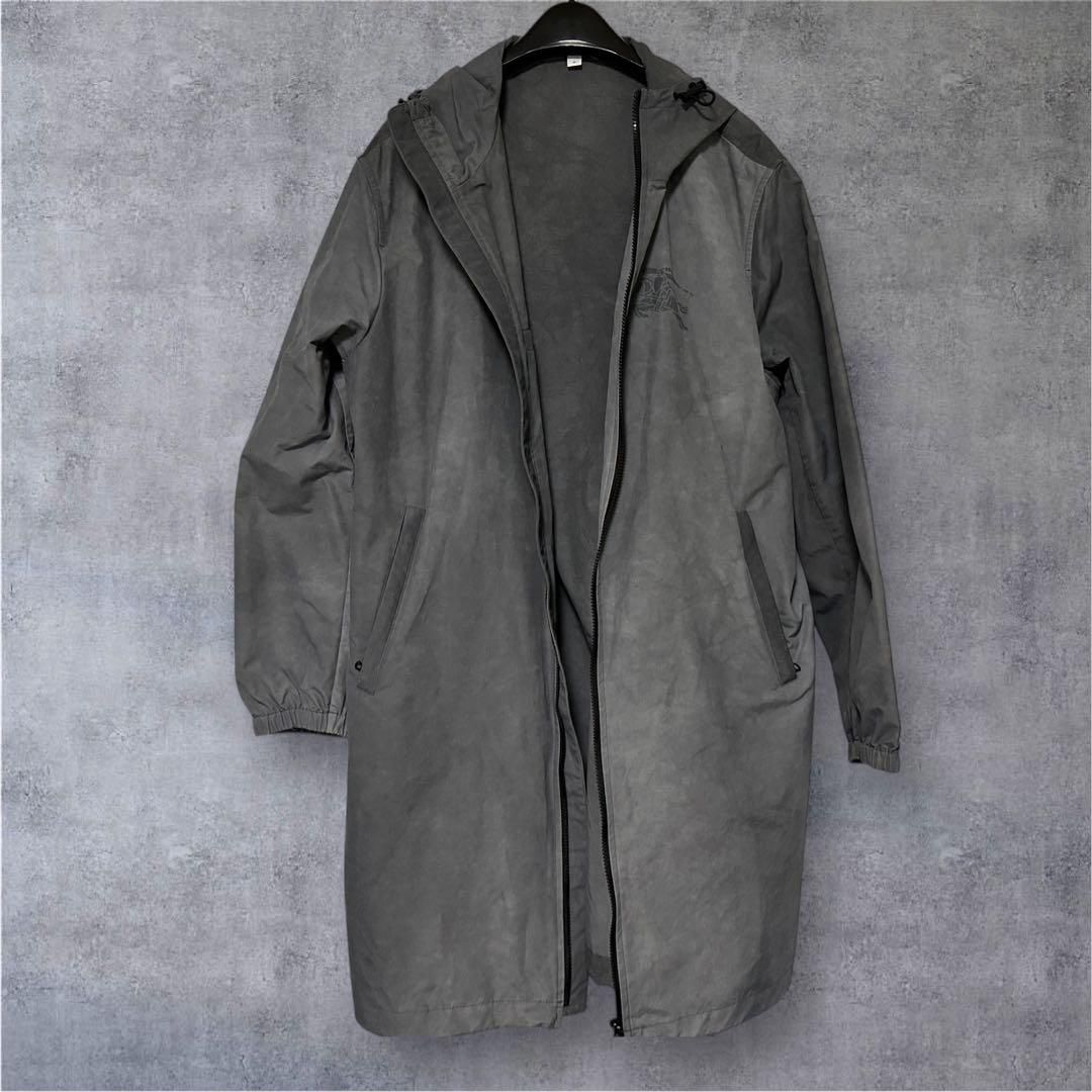 【格安】BURBERRYS フード付きグレーコート 美品！ Burberry グレー コート フード付き 今がチャンスこの