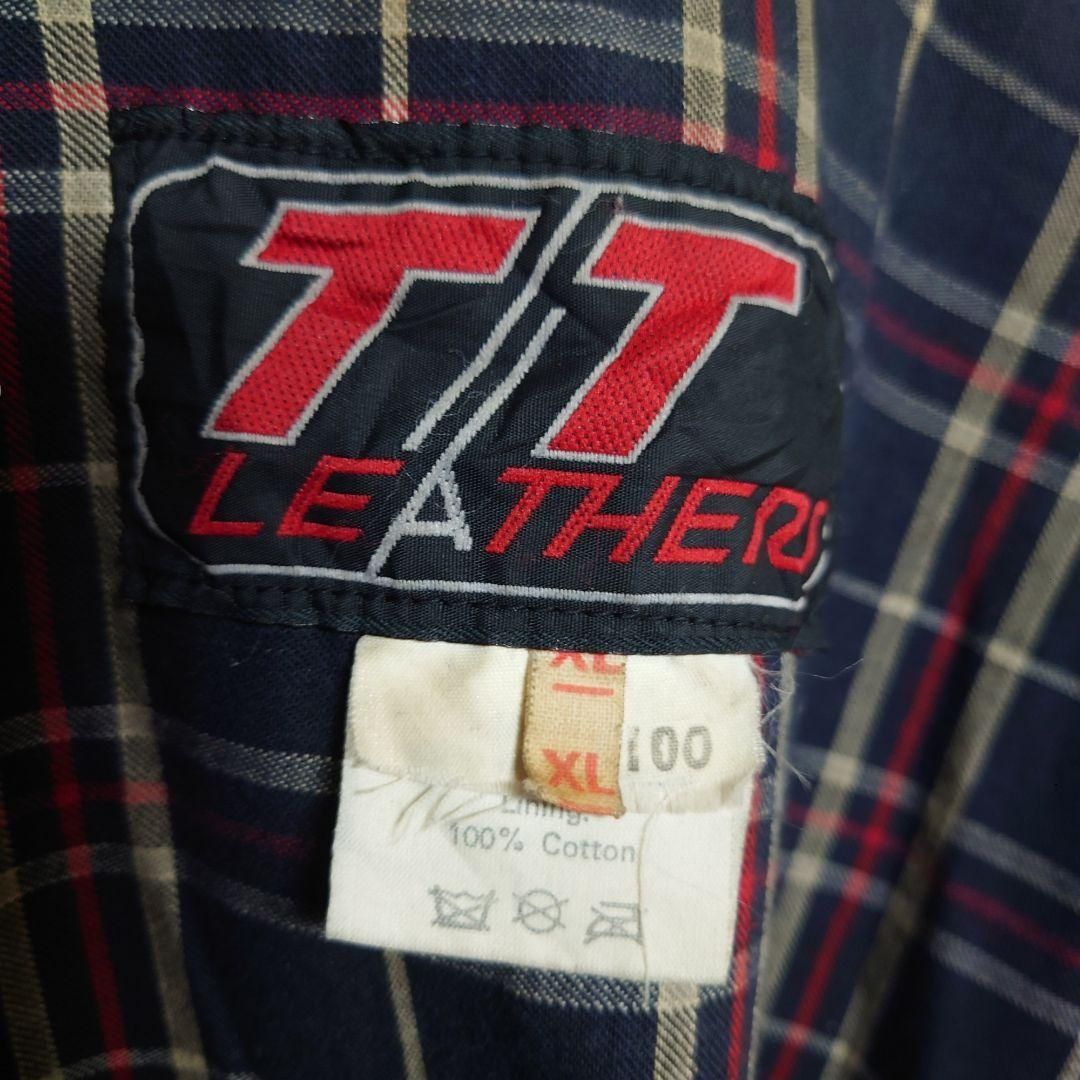 【TT LEATHERS】オイルドジャケット バイカージャケット A-2908 TT LEATHERS】オイルドジャケット バイカージャケット A-2908 - メルカリ