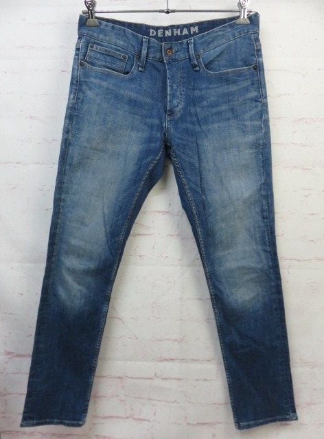 【中古】DENHAM ﾃﾞﾝﾊﾑ ｼﾞｰﾝｽﾞ RAZOR SLIM FIT RAZOR FBS2 01-17-11-11-009 ﾌﾞﾙｰ 32 991827885