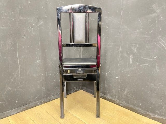 カワイ ピアノ椅子 【中古】 KAWAI トムソンイス 高さ調整可能 ブラック KAWAI カワイ 高さ調整可能 トムソン 椅子 ピアノ 楽器・機材