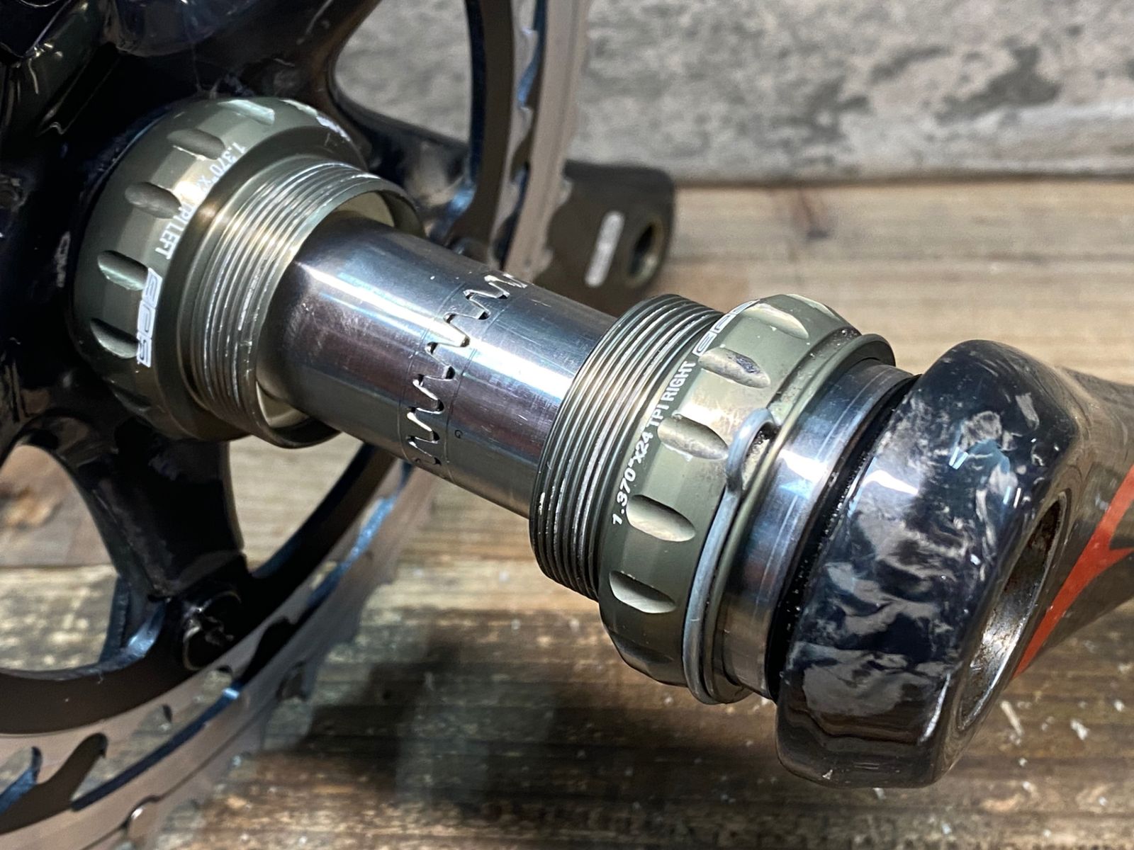 フルクラム クランクセット FULCRUM RACING TORQ RS ダークラベル