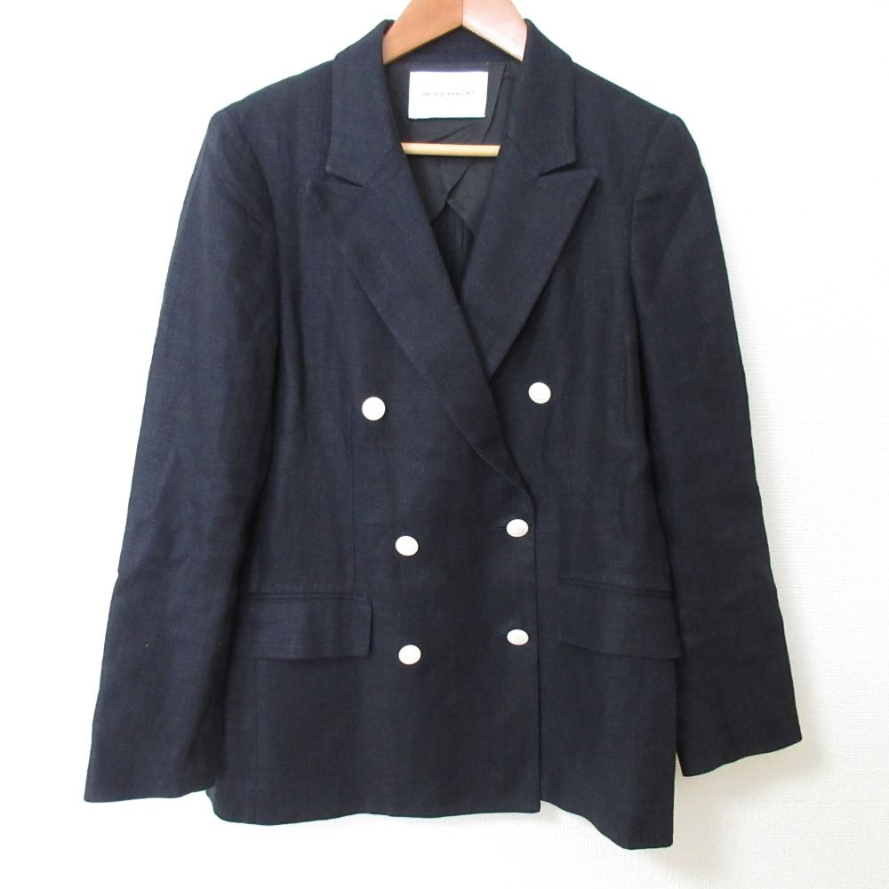 UNITED ARROWS リネンジャケット　ブレザー　38 クリーニング済美品 UNITED ARROWS リネンジャケット ブレザー 38 クリーニング済美