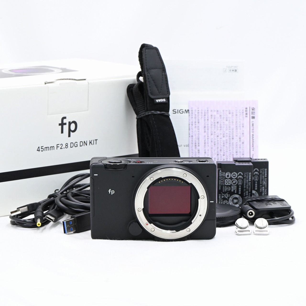 シグマ SIGMA fp ボディ フルサイズ ミラーレス一眼レフカメラ【中古】 - メルカリ