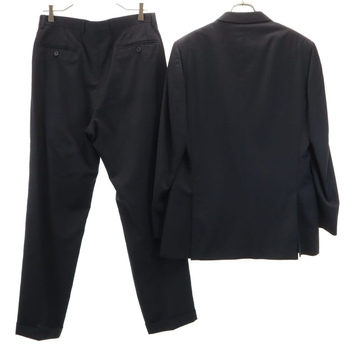 GUCCI グッチ スーツ 上下 セットアップ 48 ブラック メンズ
