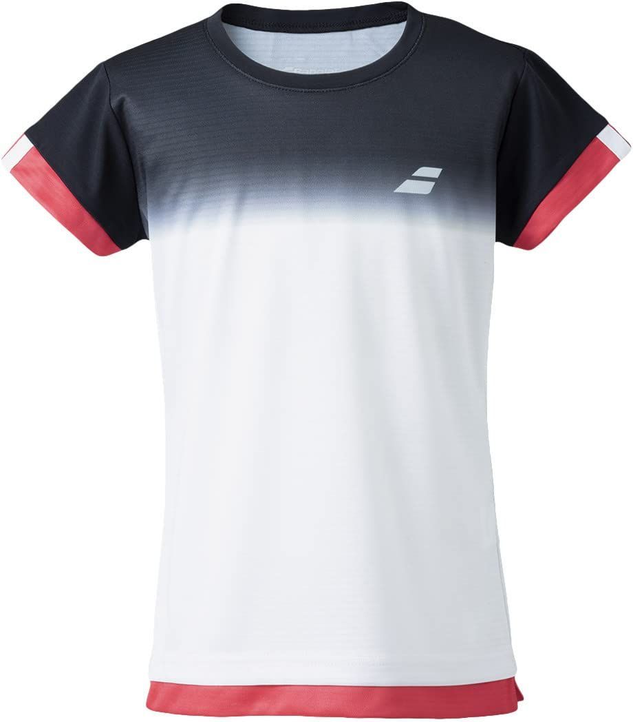 バボラ Babolat テニスウェア ジュニア CLUB SHORT SLEEVE SHIRT JR 半袖Tシャツ BJG4340C 2024SS  3月下旬発売予定※予約