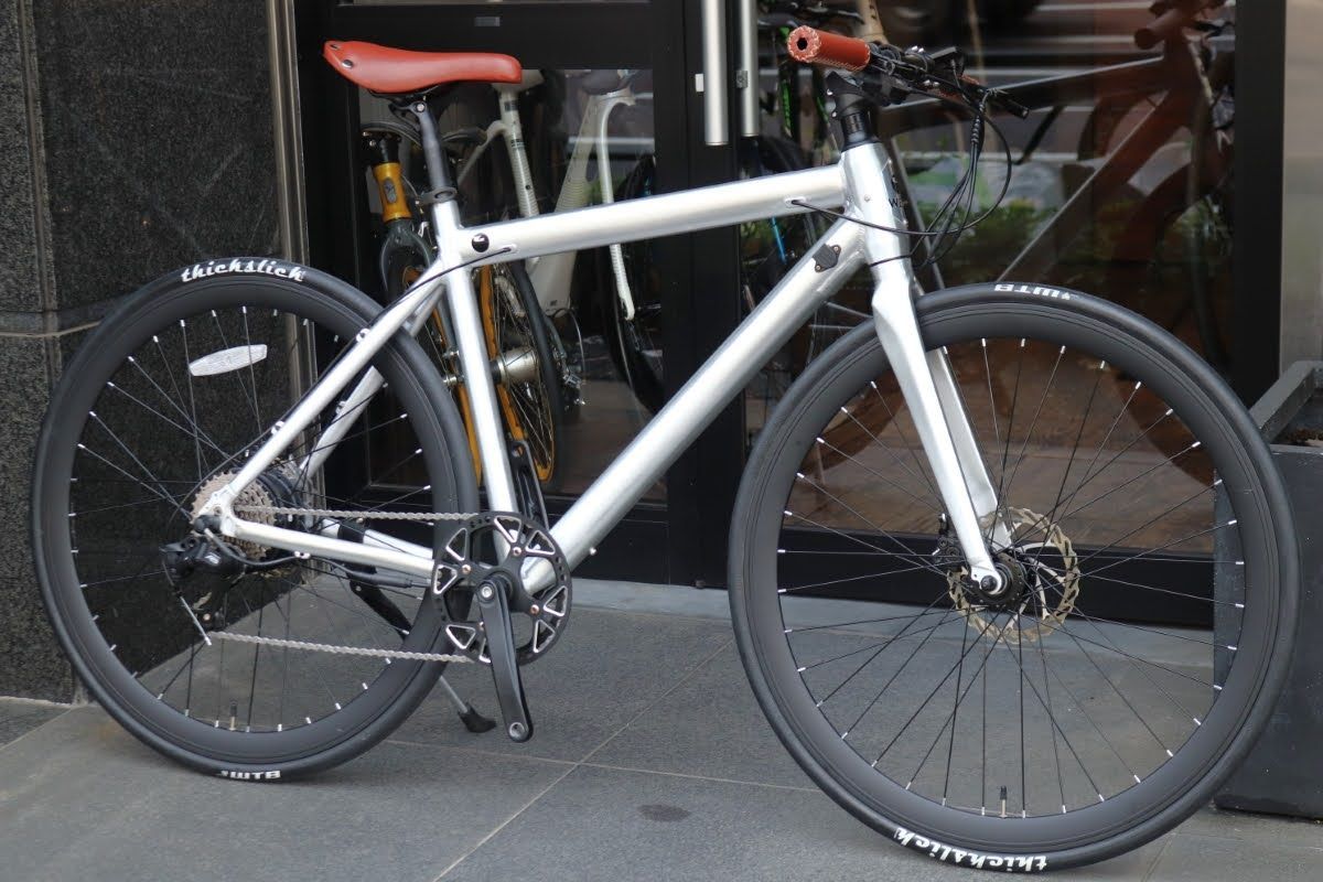 訳あり】 WELB 電動クロスバイク 500サイズ L-TWOO A5 9S アルミ 電動