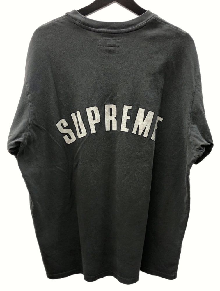Supreme / 24SS/Cracked Arc S/S Top/Tシャツ/M/コットン/GRY/無地 supreme 24ss Cracked Arc S/S Top gray