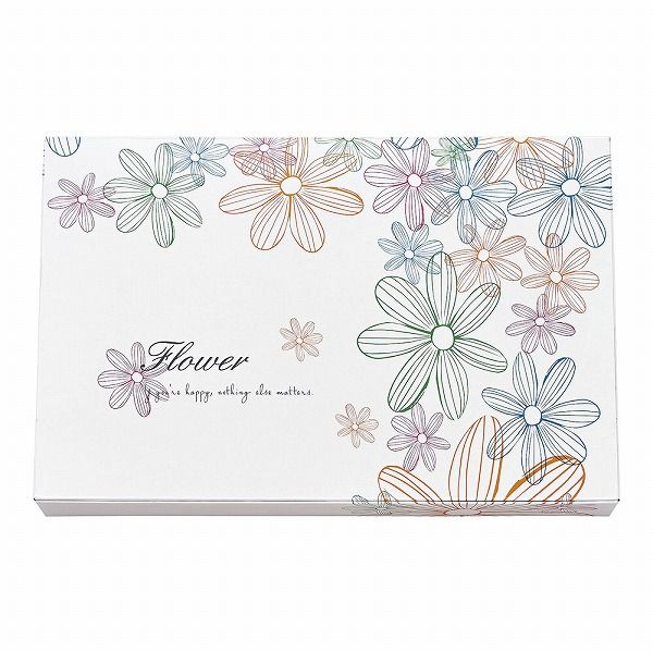 夢彩ごぜんボックス フラワー 紙 入数：1セット(50枚入) TSR-BOX 90-60(RTKC606)