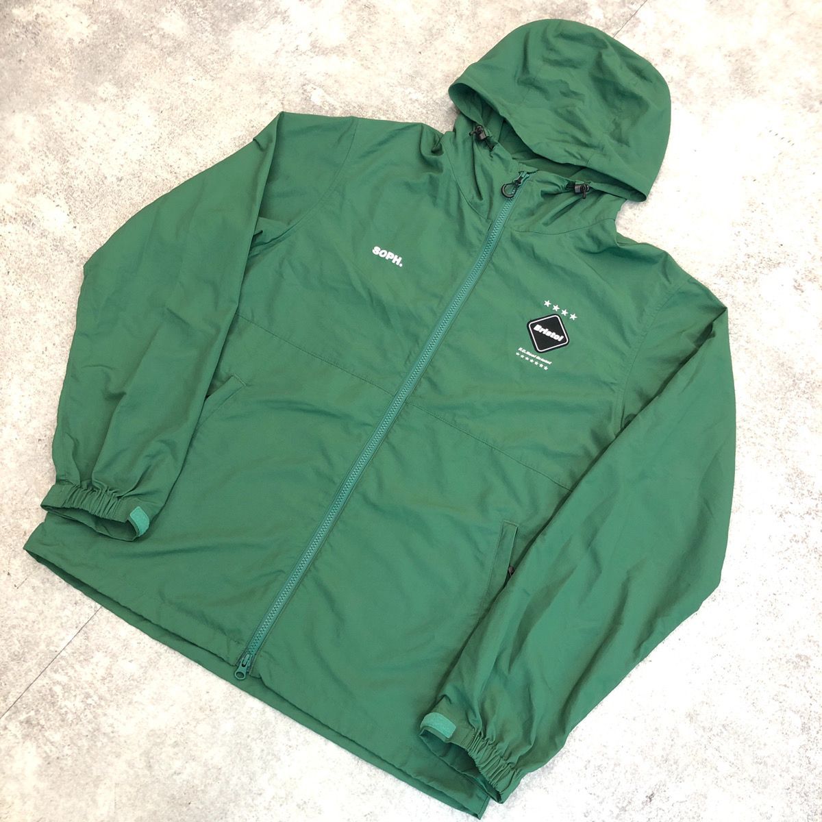 F.C.R.B. エフシーアールビー F.C.Real Bristol 22SS NYLON HOODED  