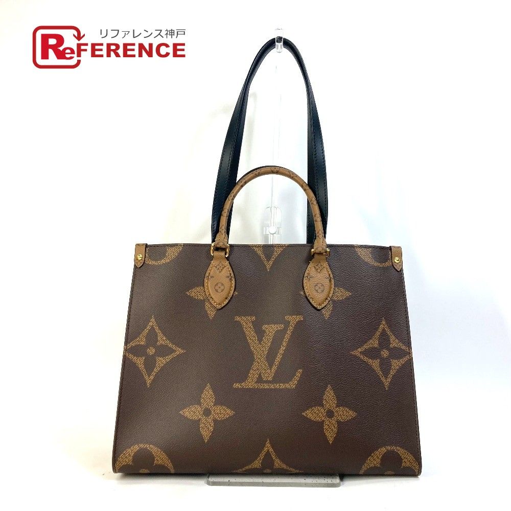 Louis Vuitton ハンドバッグ ブラウン キャンバス LOUIS VUITTON ブラウンキャンバスバッグ LOUIS VUITTON ルイ