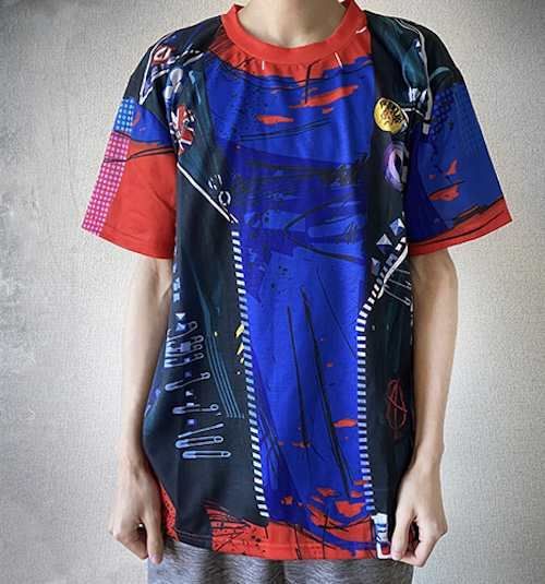 スパイダーマン：アクロス・ザ・スパイダーバース IG-4253 ＳＰＩＤＥＲ－ＰＵＮＫ　Ｔシャツ（Ｌ）