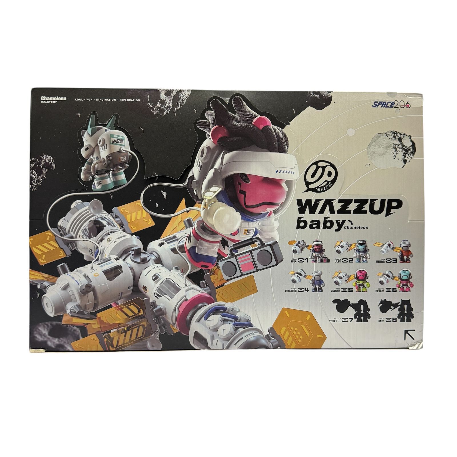 新品 LAMTOYS WAZZUP baby 宇宙 ステーション フィギュア 新品 LAMTOYS WAZZUP baby 宇宙 ステーション フィギュア