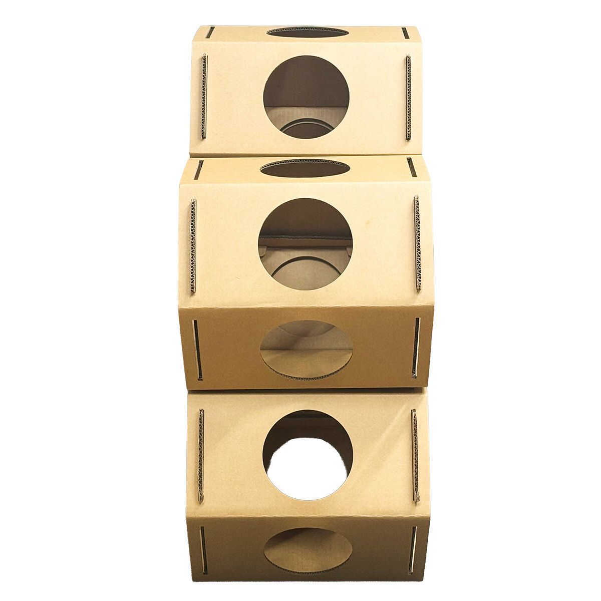 ♪ ６個セット つなげられる ヘキサゴンタイプ 猫ハウス ECO素材 キャットハウス WWW_OLIVIERBERNSTEIN_COM