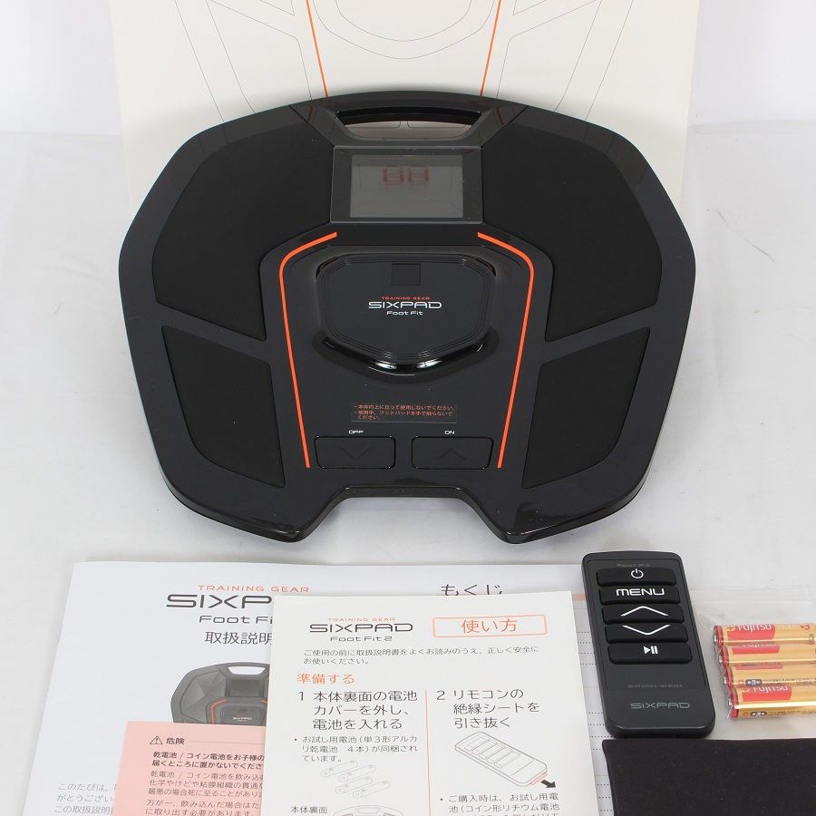 MTG SIXPAD Foot Fit 2 SP-FF2310FA ブラック シックスパッド