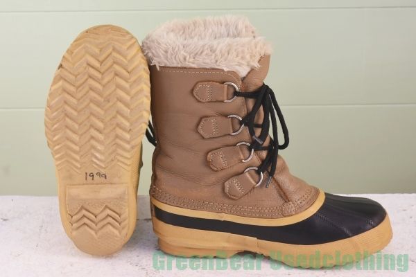 最高の S271 カナダ製 茶 良い味 スノーブーツ ビンテージ SOREL ソレル スノーブーツ