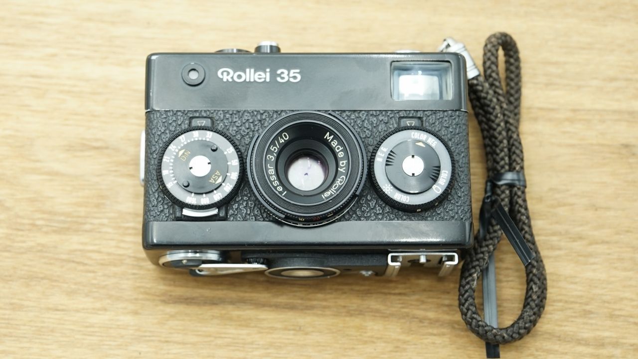 品数豊富！ 8327 訳アリ Rollei 35 露出計OK シンガポール製 ブラック