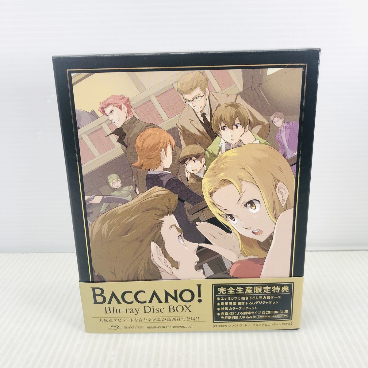 (未使用･未開封品)　バッカーノ！ Blu-ray Disc BOX tu1jdyt 美品】バッカーノ Blu-ray Disc BOX ブルーレイ BACCANO 【公式通販】