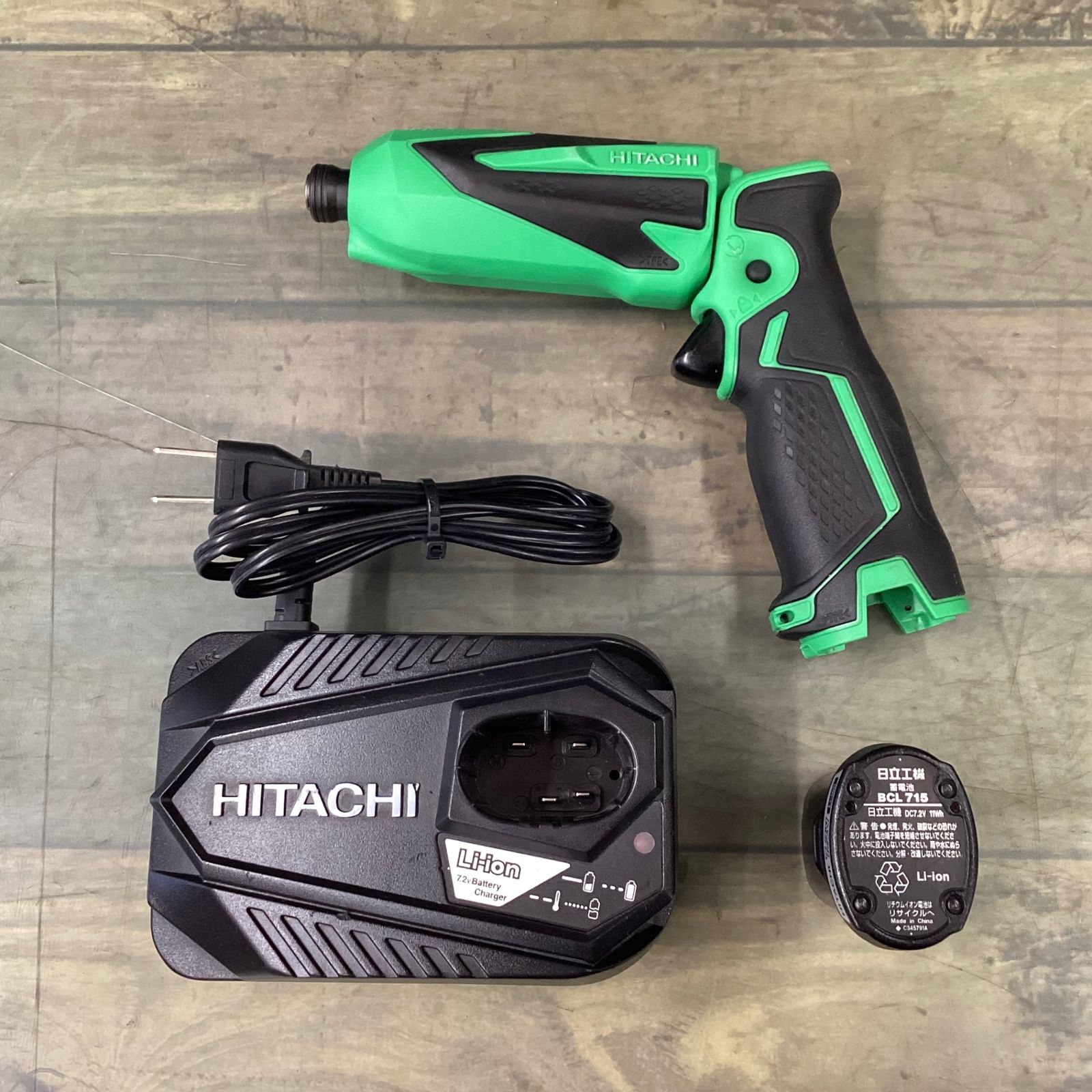 HiKOKI 旧日立工機 7.2V コードレスインパクトドライバー HiKOKI HiKOKI 旧日立工機 7.2V コードレスインパクトドライバー HiKOKI