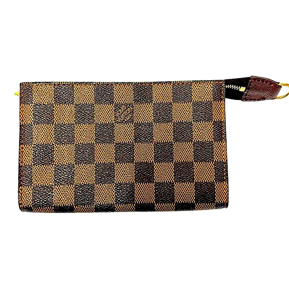 中古】LOUIS VUITTON ルイ・ヴィトン ダミエ レザー マレ付属ポーチ