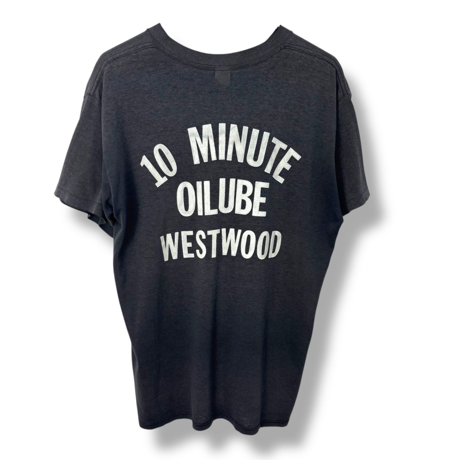 80s 10MINUTE OILUBE Pocket T-Shirt 【XL】 80年代 ポケットTシャツ