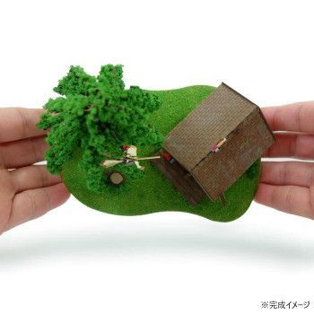 スタジオジブリ作品シリーズ S MIX キキとウルスラのアトリエ MK07-39 ジオラマ ペーパークラフト ミニチュアアート アート インテリア キット NEXPOTALLINN_EU