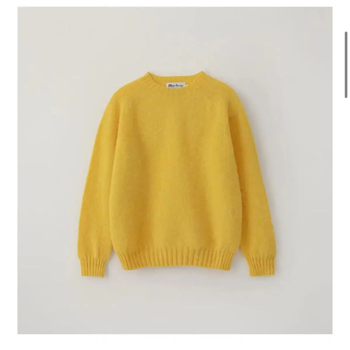 人気ブランドの新作も！ ハーレーオブスコットランド 쉐기독ニット レモンゼスト