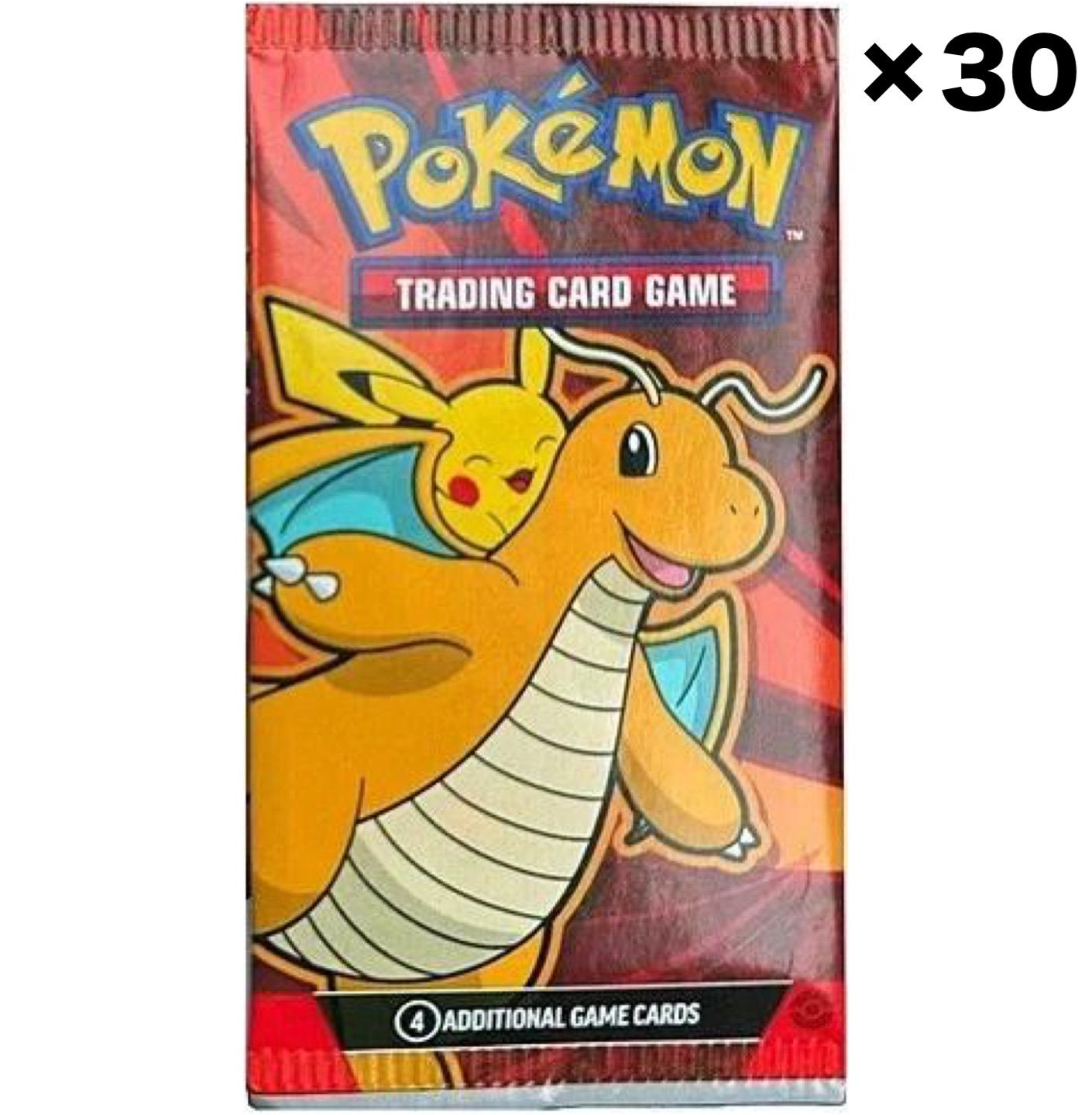 30パック】ポケモンカード マクドナルド ハッピーセット ハッピー