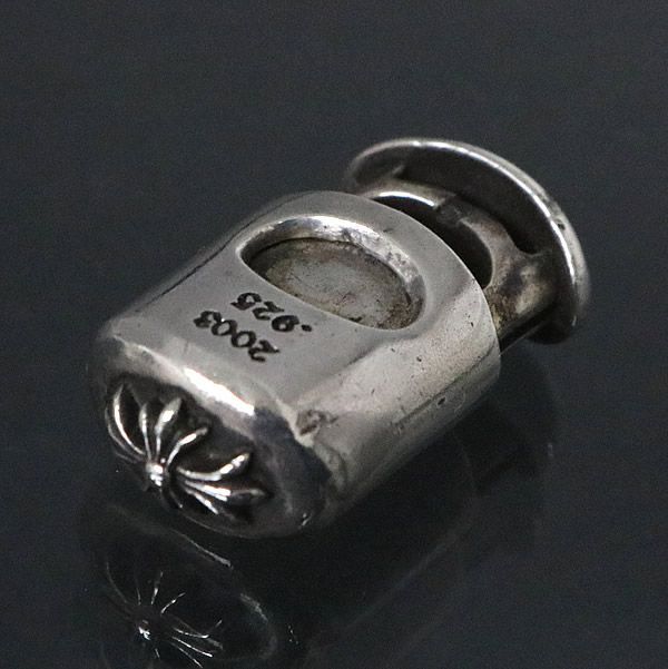 クロムハーツ シューレース ストッパー シルバー 925 2個セット クロム