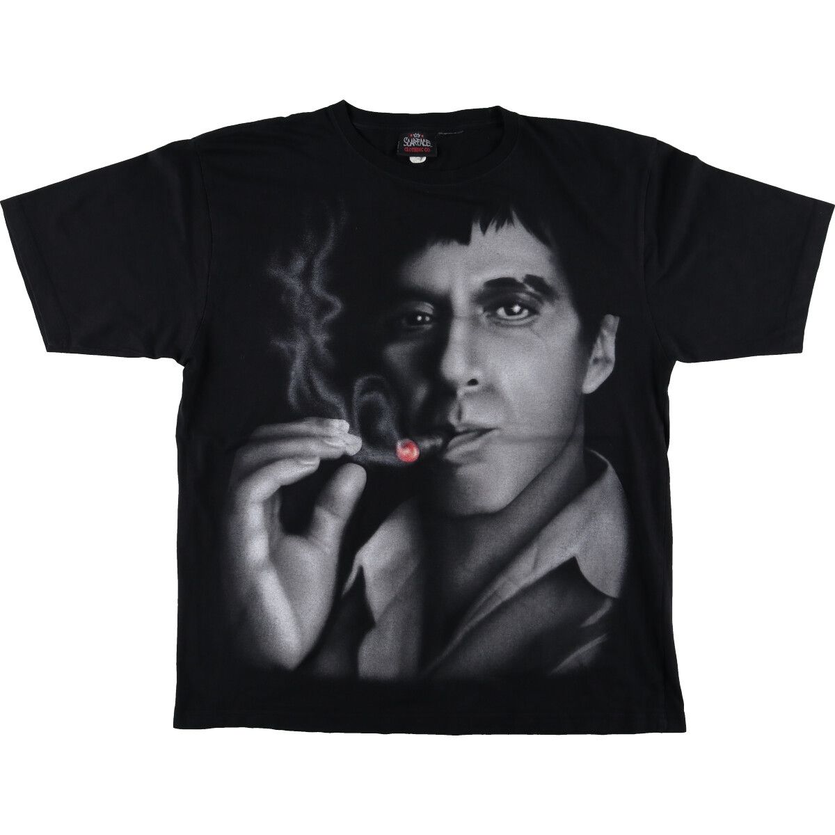 古着 Scarface スカーフェイス 大判プリント 映画 ムービーTシャツ USA 