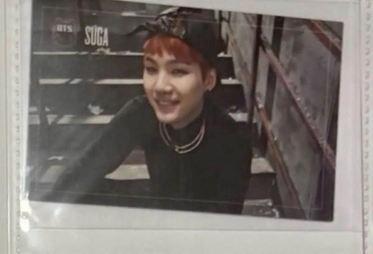 BTS DARK&WILD 生写真 トレカ suga シュガ ユンギ