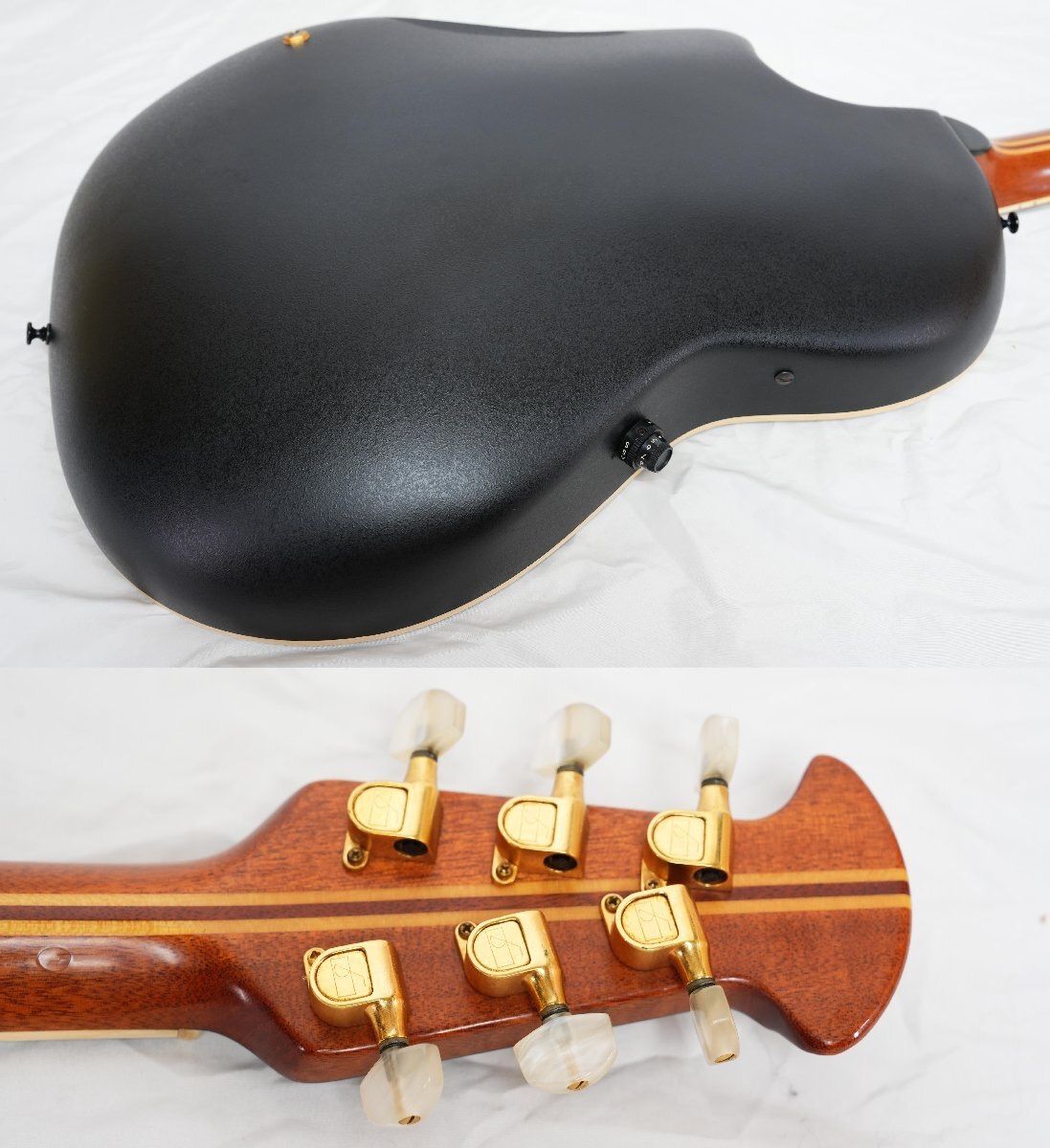 ☆OVATION USA☆Legend 1567M ブルーバースト エレアコ 難あり Made in