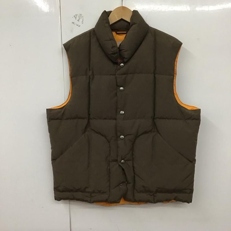 SIERRA DESIGNS シェラデザイン ベスト ダウンベスト ノースリーブ 前ボタン