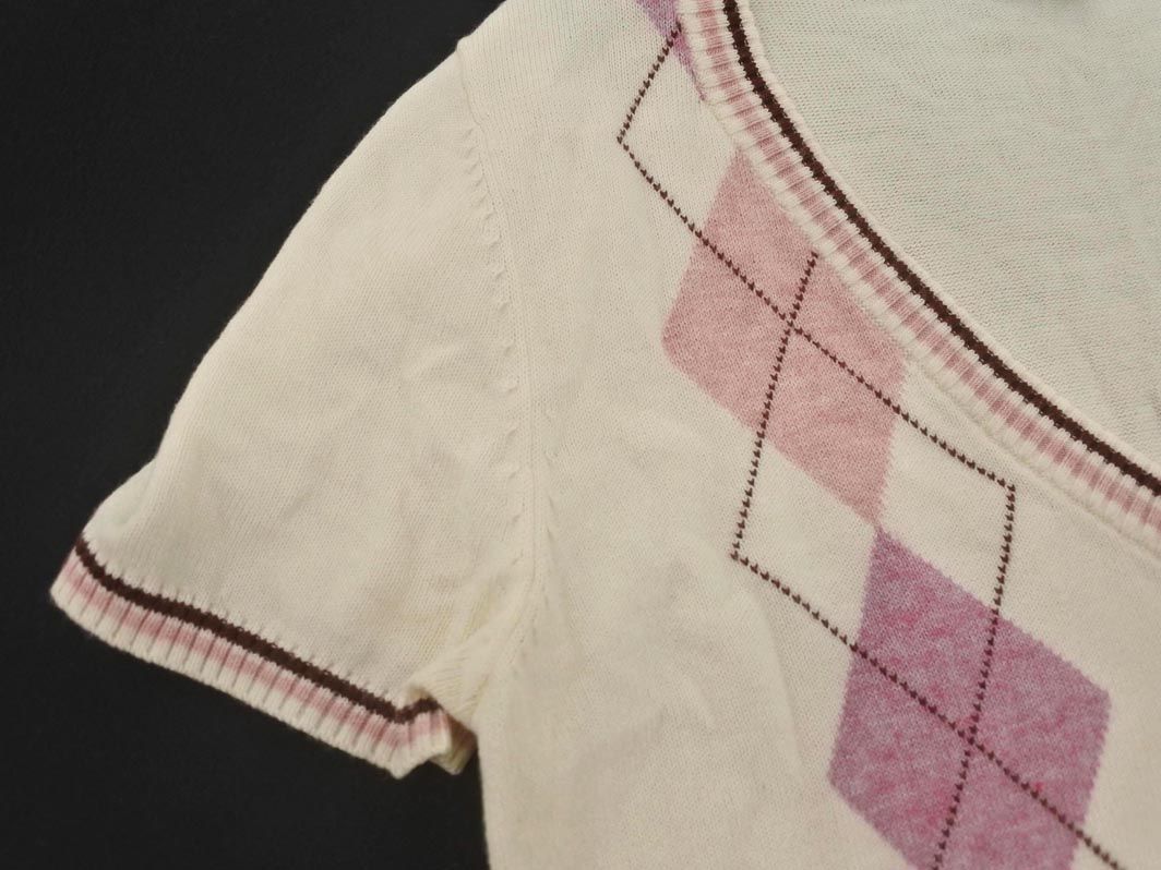 BURBERRY バーバリー BLUE LABEL ブルーレーベル アーガイル柄