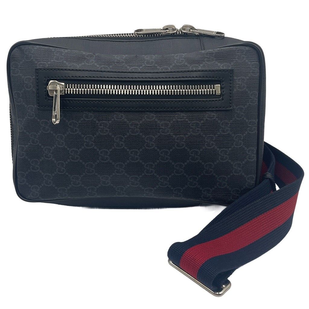 GUCCI ブラック ボディバッグ　GG Amazon | (グッチ) GUCCI ボディバッグ 478325 K9RRN ブラック(1095