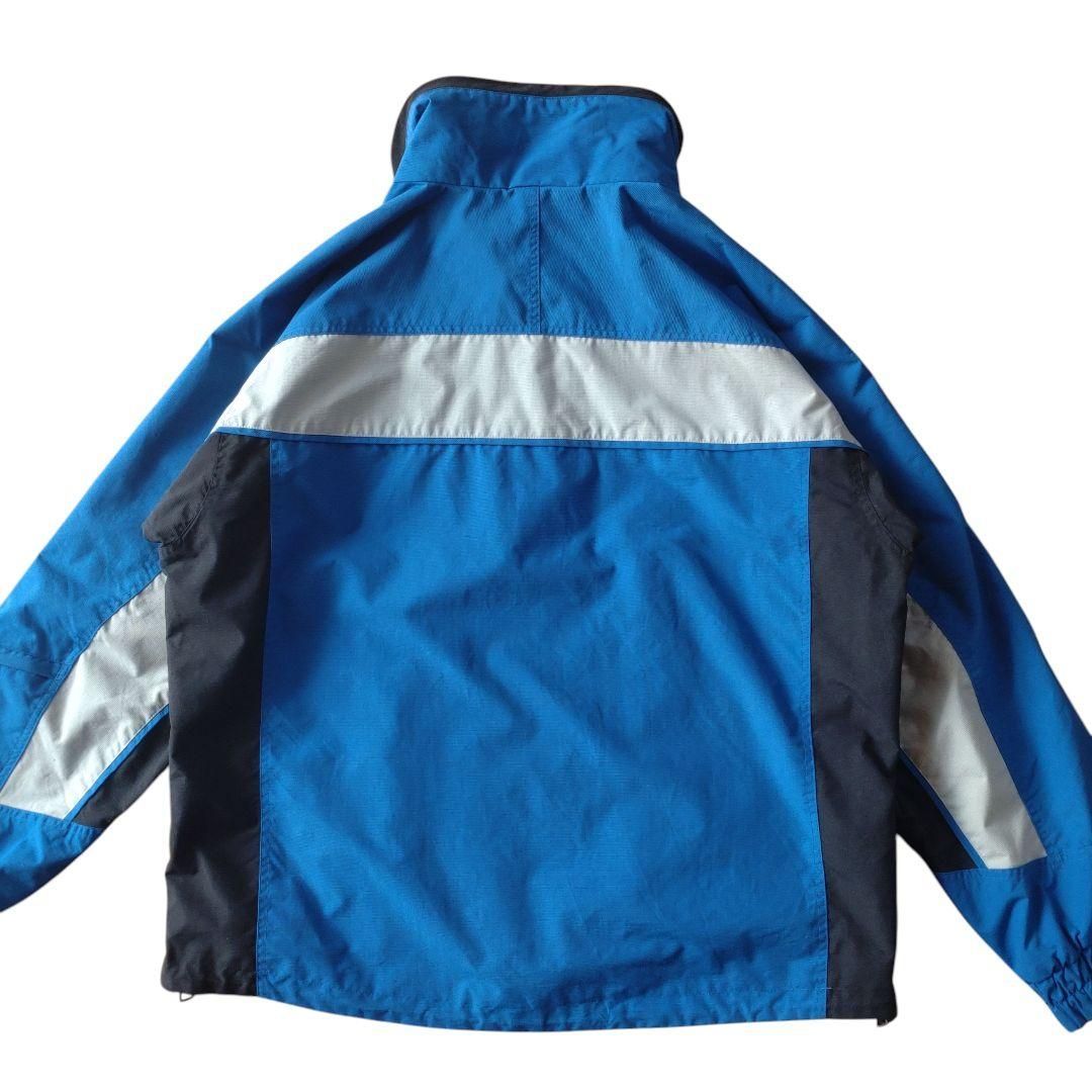 古着 Columbia コロンビア INTERCHANGE マウンテンジャケット ナイロン 青 ブルー L J1040 KANDAIZUMI_COM