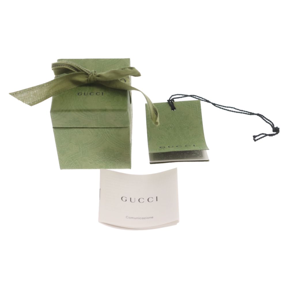 GUCCI (グッチ) GGビー シルク ネックボウ ネクタイ スカーフ ブラウン