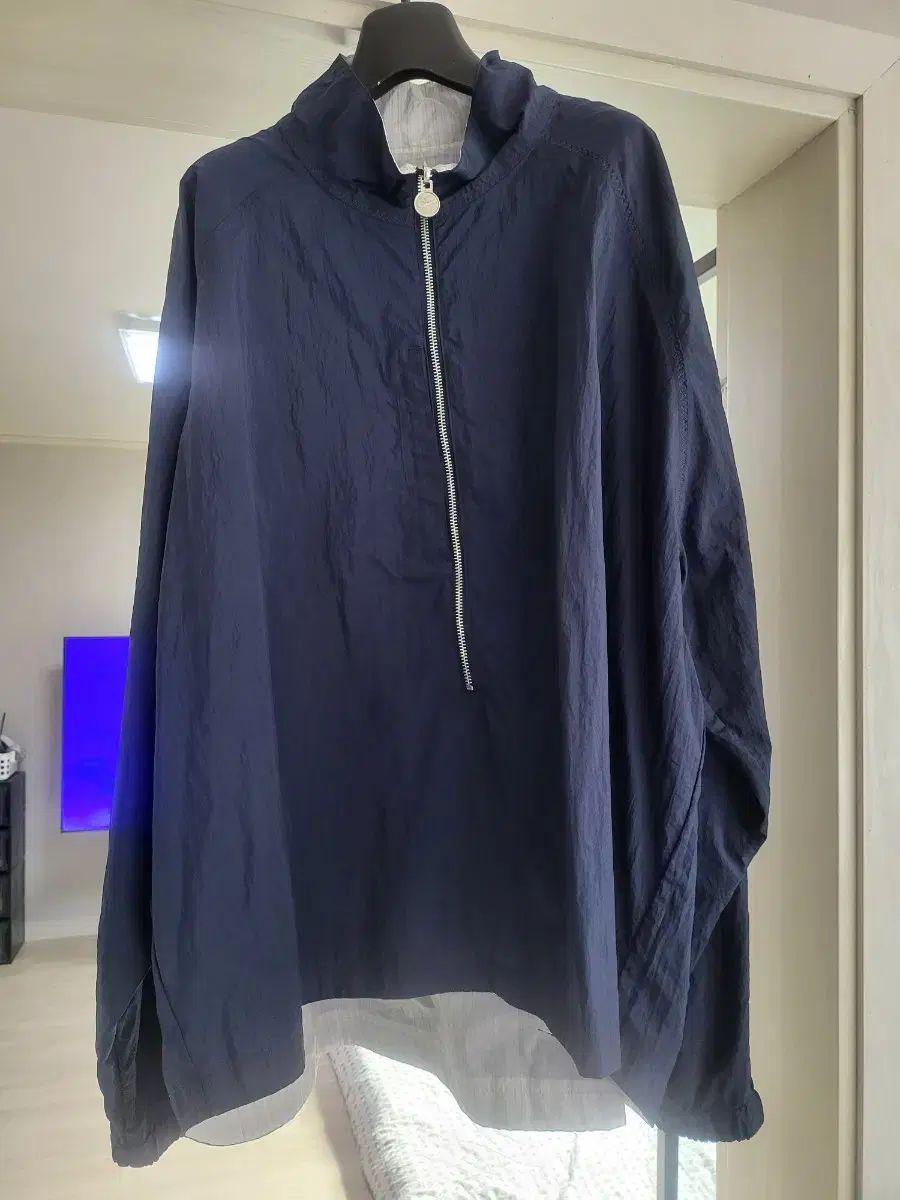 XL Nike ナイキ x キム ジョーンズ リバーシブル ウインドブレーカー ネイビー ー US EU