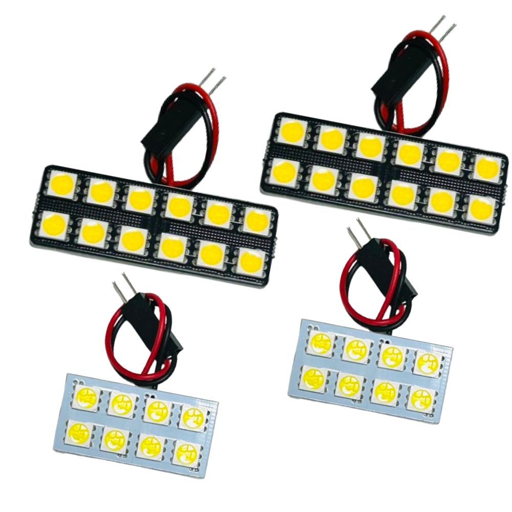 モビリオ LED ルームランプ GB1 GB2 [H13.12～H20.4] ホンダ 4点セット 室内灯 カスタム パーツ 車内灯 ホワイト 車検対応  カー用品 - メルカリ