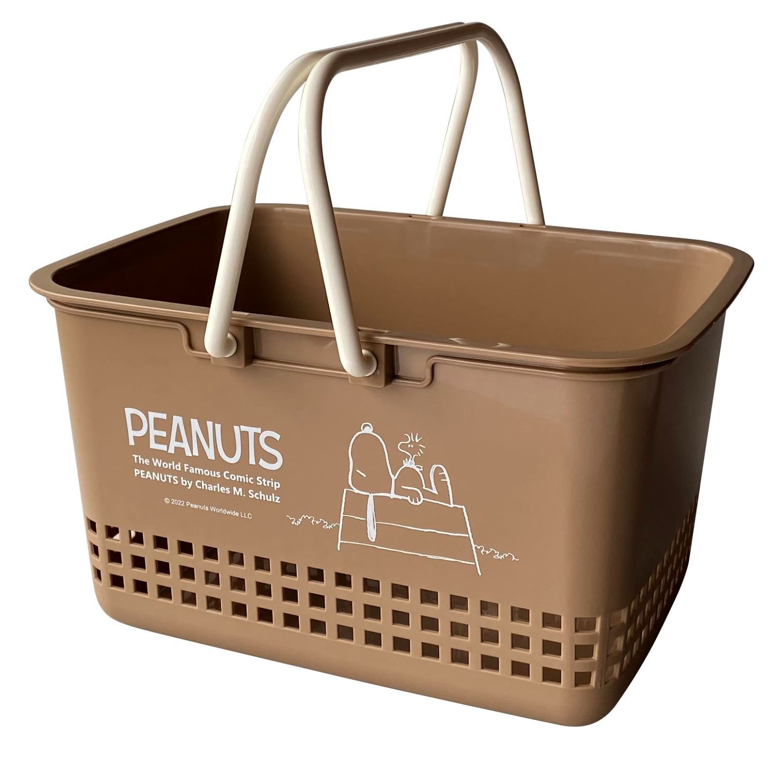 ティ ワールド スヌーピー バスケット M PEANUTS SNOOPY 日本製