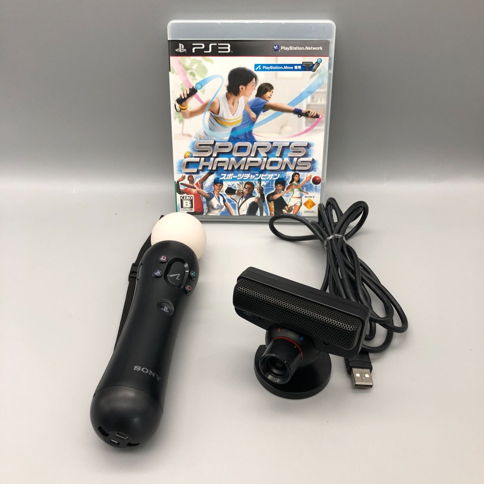 動作確認済】PlayStation Move スポーツチャンピオン バリューパック