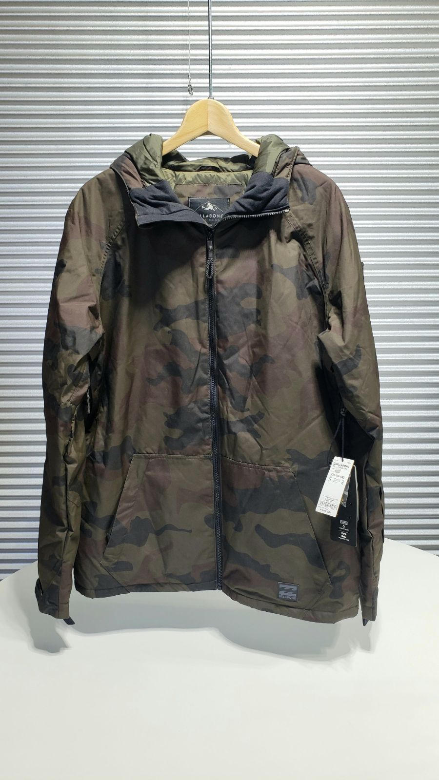 BILLABONG カモフラージュ イエロー ジャケット S 【公式通販】